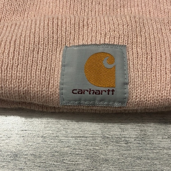 Carhartt Pink Beanie Hat - Picture 2 of 5